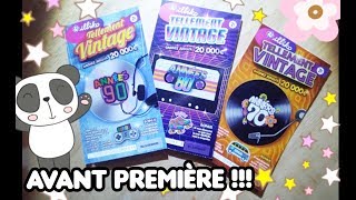 Tellement Vintage 🎧📼💿 Le nouveau jeu FDJ  grattage en duo 18 [upl. by Shanney]