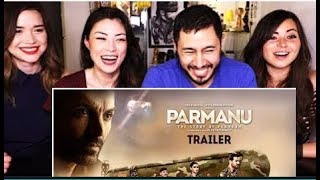 Foreigners Reacts to Parmanu  The Story of Pokhran Official Trailer [upl. by Suiramad]