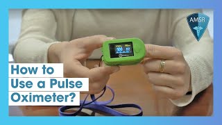 How to Use a Pulse Oximeter [upl. by Ayotol]