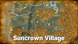 Suncrown Village  WOW Ghostland Quest [upl. by Cynarra670]