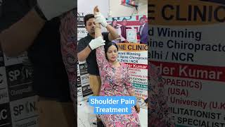 Shoulder Pain Treatment With Shock Wave Therapy shoulder [upl. by Abehshtab]