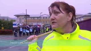 NHS workers explain why theyre on strike [upl. by Barton]