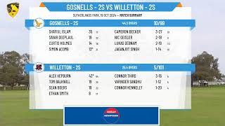 Gosnells  2s v Willetton  2s [upl. by Ilyah]