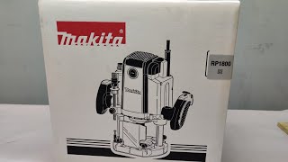 Makita RP1800  Router 1850W  Collet Chuck 12mm or 12quot [upl. by Bernardo]