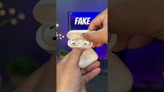 How to Identify FAKE APPLE AIRPODS  FAKE VS REAL AIRPODS PRO 2 😱apple airpods shorts [upl. by Eulalie502]