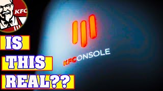 Is the KFConsole Real  KFC Releases a Gaming Console [upl. by Eirallam]