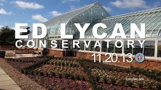 Ed Lycan Conservatory Rededication Ceremony  112013 [upl. by Aramoy]