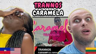 REACTION TO Trannos  Caramela Music Video  FIRST TIME HEARING [upl. by Ecirtel636]