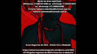 Guias Regentes de 2024 – Orixás Exu e Obaluaiê  amarração amorosa  pacto ou adoçamento amoroso [upl. by Verine]