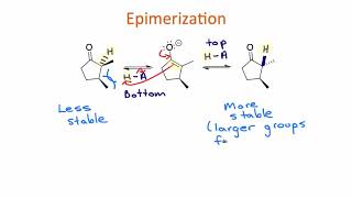 Module 4  Video 5c  enols and enolates EPIMERIZATION [upl. by Irita]