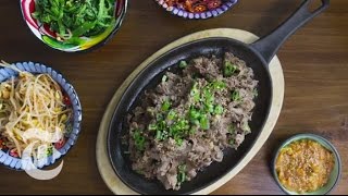 Making Korean Barbecue With Maangchi  The New York Times [upl. by Ahsael]