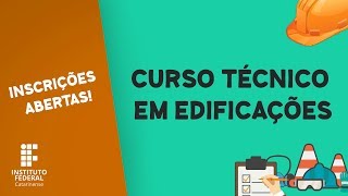 Curso técnico em Edificações  IFC Fraiburgo [upl. by Duane]