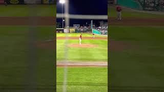 Drew Jones up to bat at the Visalia Rawhide game [upl. by Anialad249]