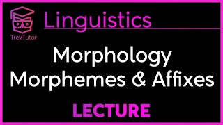 FREE and BOUND MORPHEMES AFFIXES  INTRODUCTION to LINGUISTICS [upl. by Dahaf851]