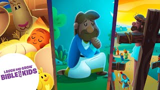 The Story of Jesus for Kids The Easter Story and Christmas Story  Bible Stories for Kids [upl. by Seton]