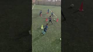 Warm up passing drill U10 U9 U8 practice training [upl. by Tonie]