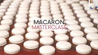 Masterclass How To Make Perfect Macarons At Home  Italian Method [upl. by Anirbys]