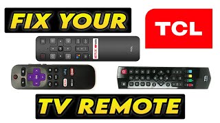 How To Fix Your TCL TV Remote Control That is Not Working [upl. by Mitzie]