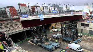 Clichy  Batignolles  Lancement du Pont Berthier [upl. by Perpetua]