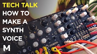 How to make a GOOD eurorack synth voice – with Nano modules [upl. by Oirevlis]