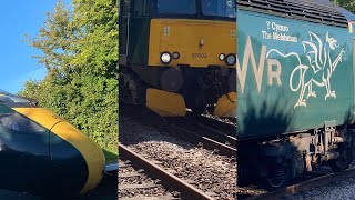 Trains at Highbridge And Burnham 30th July 2020 [upl. by Dranyar781]