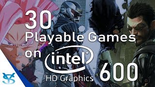 30 Juegos Jugables para Intel UHD Graphics 600 [upl. by Ahola30]