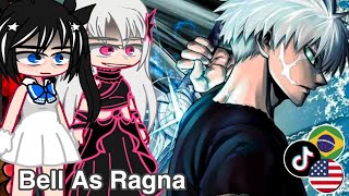 Danmachi react to Bell as Ragna tik Toks english 🇺🇲 and Portuguese 🇧🇷 [upl. by Pega]