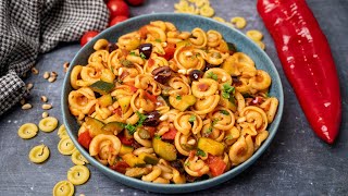 Vegan Caponata Pasta [upl. by Polad527]