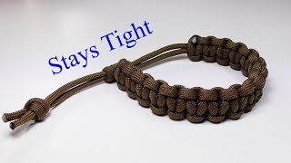 Finally A quotMad Max Stylequot Paracord Bracelet That Stays Tight [upl. by Leinehtan]