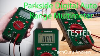 Parkside Digital Auto Range Multimeter PDAM 300 A1 [upl. by Rydder]