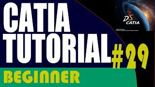 29 CATIA Beginner Tutorial Pocket Types [upl. by Selwin]