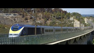 TGV Eurostar Thalys at Stratford International and in France [upl. by Oretos420]