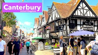 Canterbury United Kingdom  Walking in Canterbury United Kingdom  4K HDR 60 fps [upl. by Inig764]