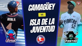 Serie Nacional 63 Camagüey vs Isla de la Juventud 2do juego [upl. by Enyala]