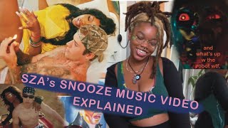 SZA’s Snooze Music Video Explained [upl. by Lucie]