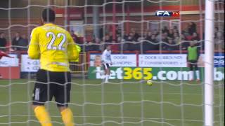 Alfreton Town 24 Leyton Orient  The FA Cup 2nd Round 201213 [upl. by Eylrac299]