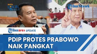 PDIP Protes Jokowi Bakal Sematkan Kenaikan Pangkat Prabowo dalam TNI Tak Ada Pangkat Kehormatan [upl. by Letnuahs748]