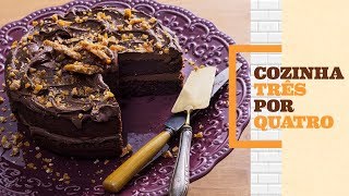 Como fazer bolo de chocolate  Cozinha 3 por 4 com Rita Lobo  Panelinha [upl. by Nere]