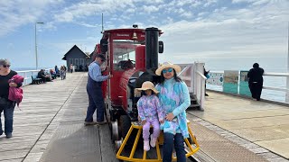 Busselton Jetty Mini Train [upl. by Atirrehs]