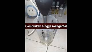 PROSEDUR PEMBUATAN MAYONES DARI BIJI NANGKA DISERTAI DENGAN UJI SAPONIN UJI PH DAN UJI KADAR AIR [upl. by Itnahs]