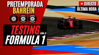 🔴 F1 DIRECTO  TEST PRETEMPORADA BAHREIN 2024  DÍA 3  Live Timing [upl. by Robillard501]