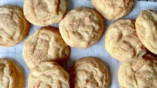 SOFT and CHEWY Snickerdoodle Cookies with NO Cream of Tarter [upl. by Thursby448]