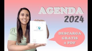 AGENDA 2024  IMPRIMIR GRATIS [upl. by Carline660]