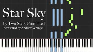 Star Sky by Two Steps From Hell Piano Tutorial [upl. by Russo]