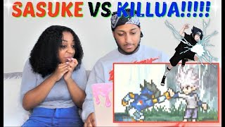 ScrewAttack quotSasuke VS Killua Naruto VS Hunter X Hunterquot REACTION [upl. by Mackenzie330]