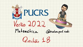 PUCRS 20221  Medicina  Questão 18  Geometria Espacial [upl. by Alvera]