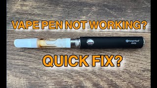 Vape Pen Not Working Turn On Vape Pen [upl. by Georgia]