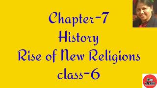 Part 1 SolutionClass6 History Chapter7  Rise Of New Religions [upl. by Eiramrebma]