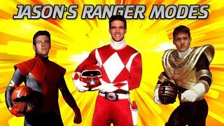 Jasons POWER RANGER Forms Austin St John Mighty Morphin Zeo Omega Beast Morphers Update [upl. by Khalin989]