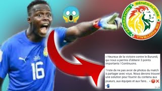 🚨🇸🇳 Édouard Mendy se plait publiquement contre la stratégie de communication de la fsf😭😭 [upl. by Chadbourne]